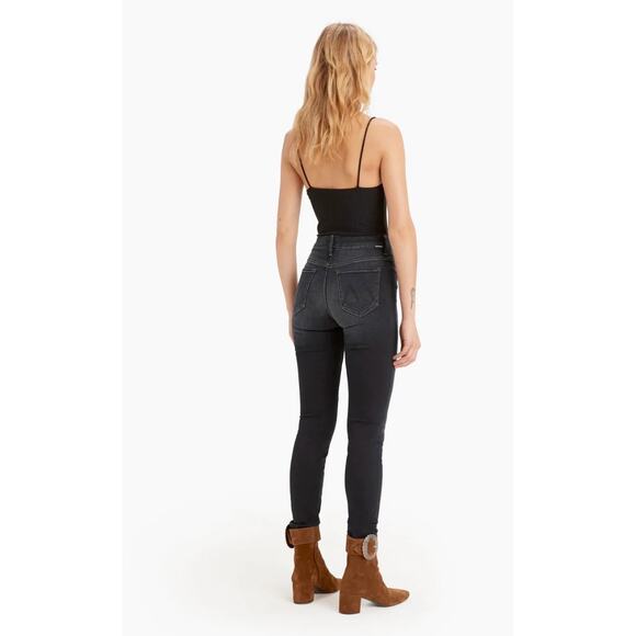 Mother Denim High Waisted Looker Skinny Jeans in Coffee Tea or Me Size 27 - Picture 4 of 11